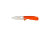 Нож Honey Badger Flipper D2 S (HB1037) с оранжевой рукоятью
