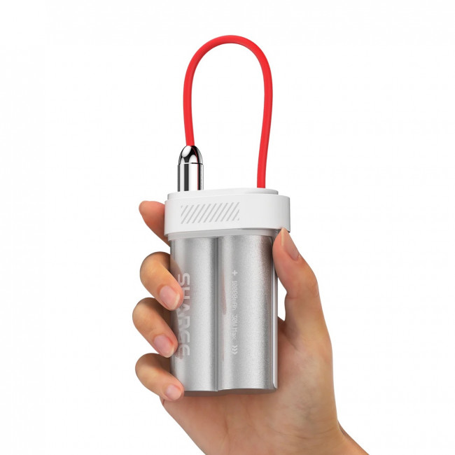 Портативный пауэрбанк SHARGEEK POUCH Mini (P2w) белый