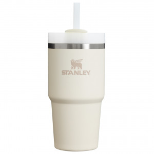 Термокружка STANLEY Quencher H2.0  0,59L (10-11911-024) с трубочкой, бежевая