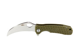 Нож Honey Badger Claw D2 L (HB1097) с зелёной рукоятью