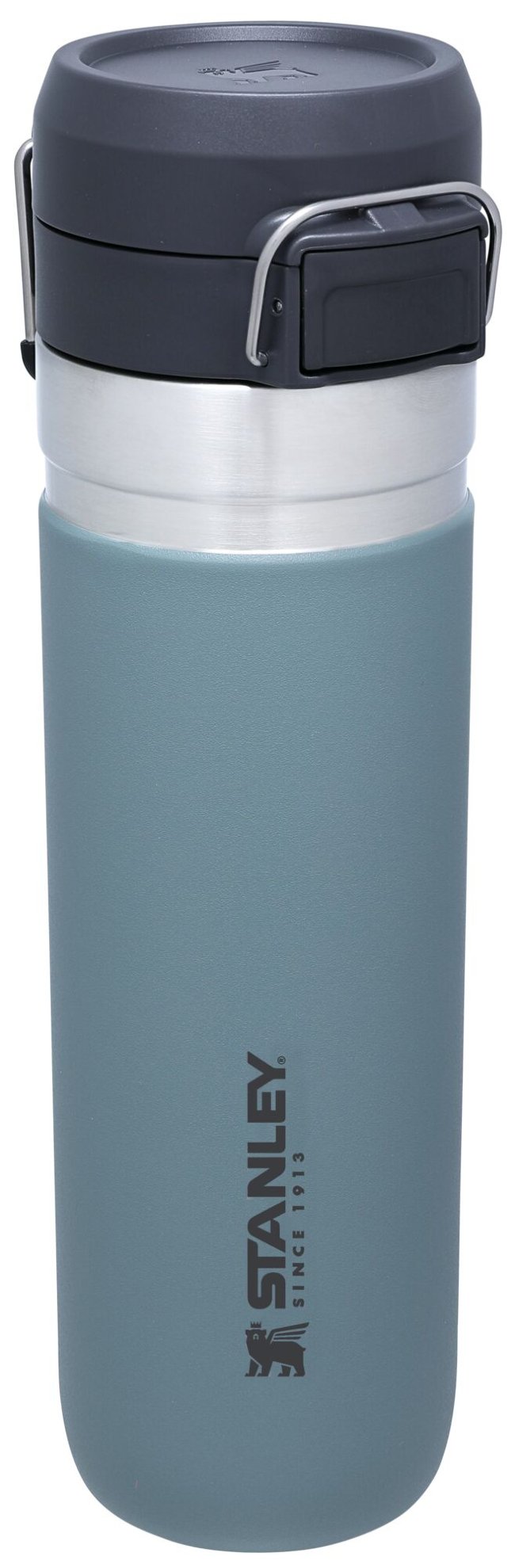 Термобутылка STANLEY GO Quick Flip™ 1,06L (10-09150-067) серо-голубая