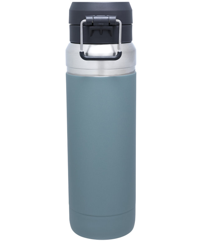 Термобутылка STANLEY GO Quick Flip™ 1,06L (10-09150-067) серо-голубая Термобутылка STANLEY GO Quick Flip™ 1,06L (10-09150-067) серо-голубая