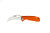 Нож Honey Badger Сlaw D2 L (HB1100) с оранжевой рукоятью