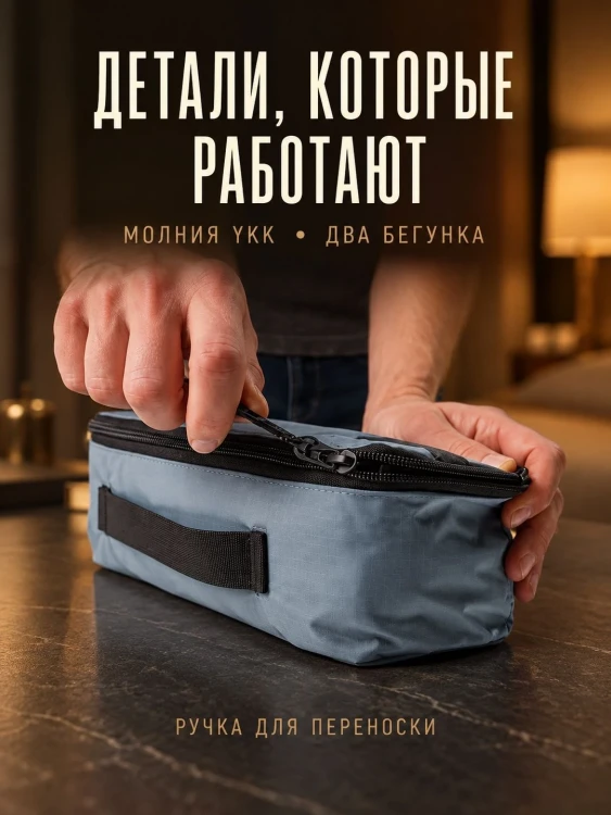 Набор органайзеров Matador Packing Cube Set 3 в 1, голубой