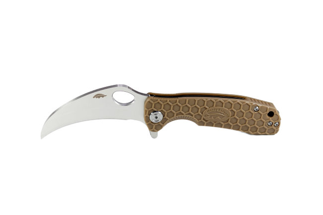 Нож Honey Badger Сlaw L (HB1102) с песочной рукоятью Нож Honey Badger Сlaw L (HB1102) с песочной рукоятью