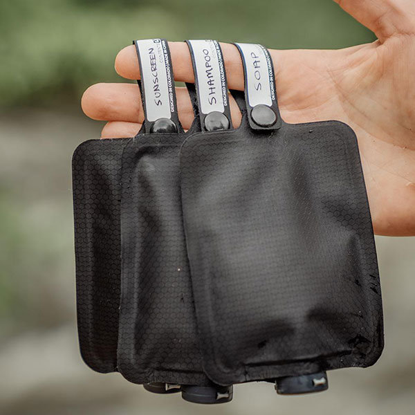 Флакон мягкий MATADOR FlatPak Toiletry Bottle 90ml (MATFPB1001B) чёрный