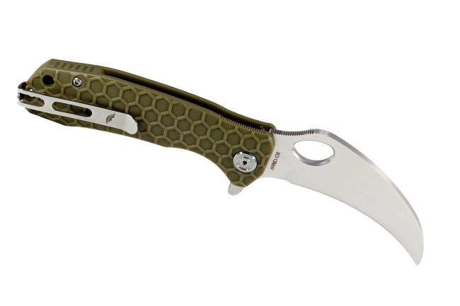 Нож Honey Badger Claw M (HB1123) с зелёной рукоятью Нож Honey Badger Claw M (HB1123) с зелёной рукоятью