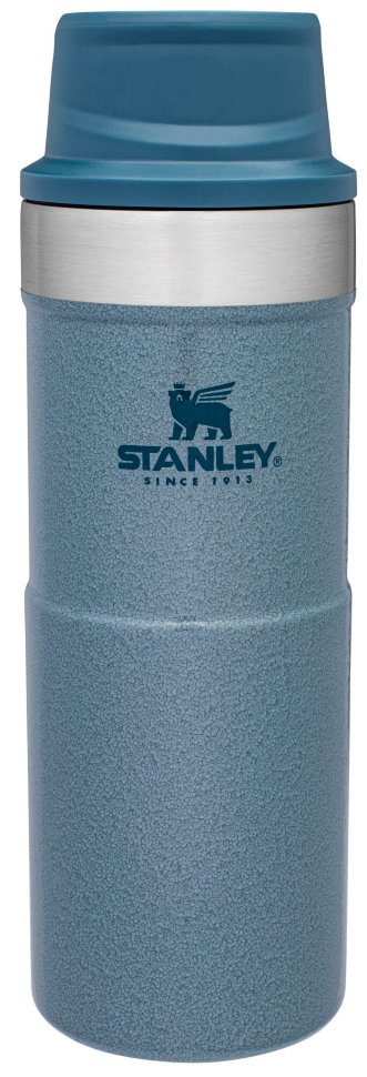 Термокружка STANLEY Classic Trigger Action 0,35L One hand 2.0 (10-09848-048) голубая