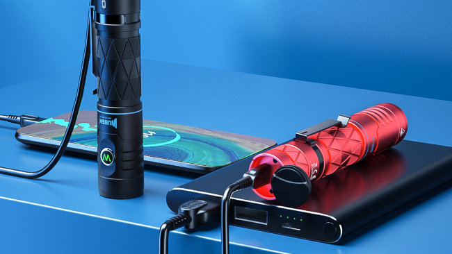 Фонарь Wuben E12R (WB-E12R-Black)