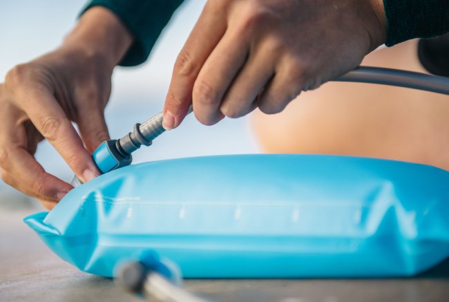 Гидратор  HYDRAPAK Velocity 1,5L (АS371) голубой Гидратор  HYDRAPAK Velocity 1,5L (АS371) голубой