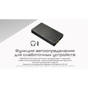 Портативный пауэрбанк NITECORE NB20000 (NB20000)