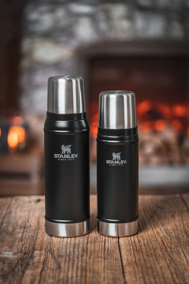 Термос STANLEY Classic 0,47L (10-01228-073) чёрный
