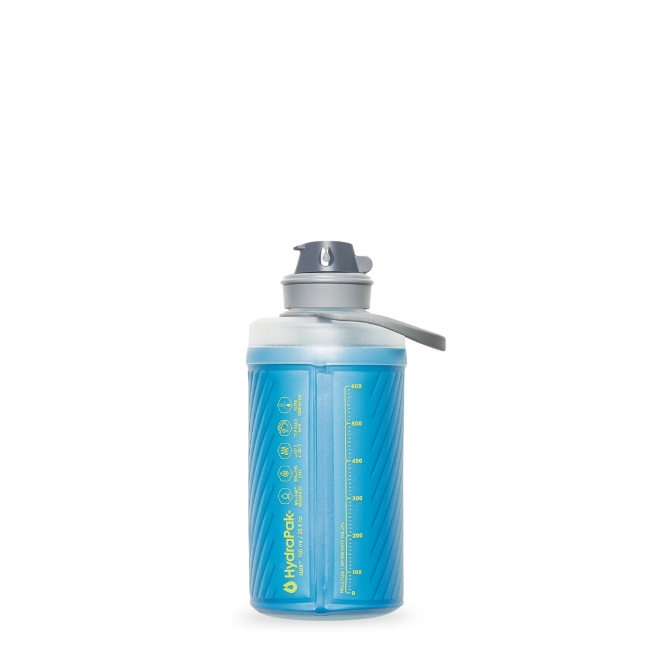Мягкая бутылка для воды Flux 0,75L Серая (GF427М)