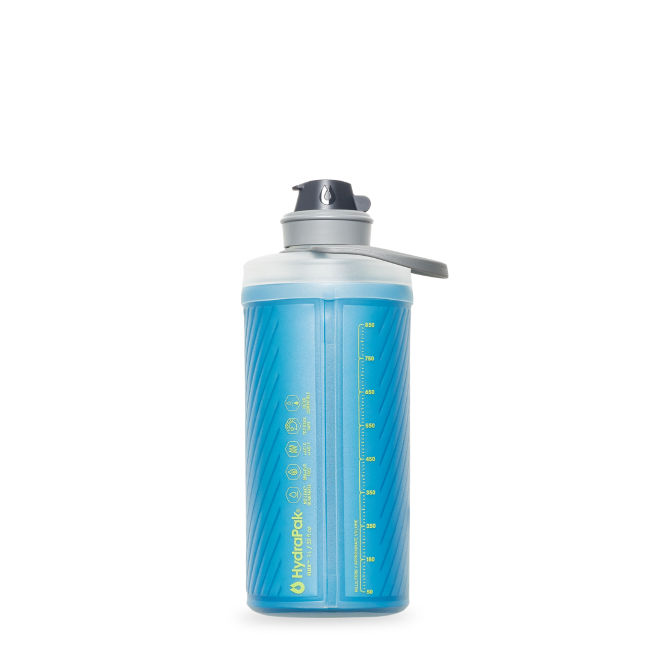 Мягкая бутылка для воды Flux 1L Голубая (GF420T)