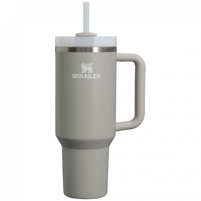 Термокружка STANLEY Quencher H2.0 1,18L (10-11913-075) с трубочкой, пепельно-серая