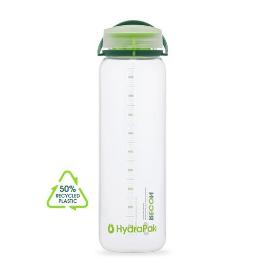 Бутылка для воды HYDRAPAK Recon 1L (BR02E) зелёная Бутылка для воды HYDRAPAK Recon 1L (BR02E) зелёная