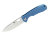 Нож Honey Badger Flipper D2 L (HB1020) с голубой рукоятью