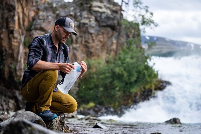 Мягкая канистра для воды HYDRAPAK Seeker 3L (FK01) прозрачная с фильтром Мягкая канистра для воды HYDRAPAK Seeker 3L (FK01) прозрачная с фильтром