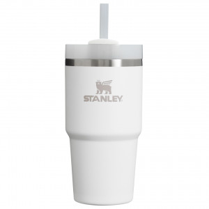 Термокружка STANLEY Quencher H2.0  0,68L (10-08481-007) с трубочкой, белая