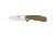 Нож Honey Badger Flipper D2 M (HB1015) с песочной рукоятью