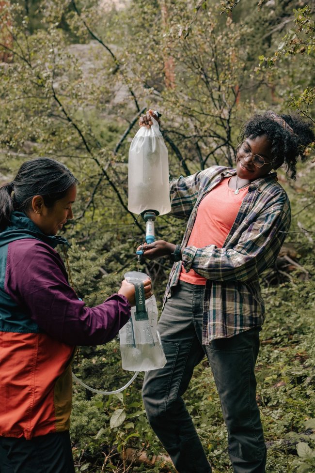 Мягкая канистра для воды HYDRAPAK Seeker 6L (FK02) прозрачная с фильтром