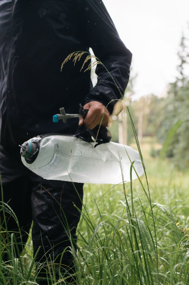 Мягкая канистра для воды HYDRAPAK Seeker 6L (FK02) прозрачная с фильтром