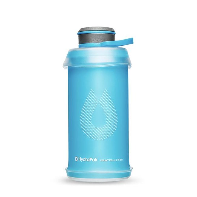 Складная мягкая бутылка для воды HYDRAPAK  Stash 0,75L (G122НР) голубая