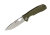 Нож Honey Badger Flipper D2 M (HB1057) с зелёной рукоятью