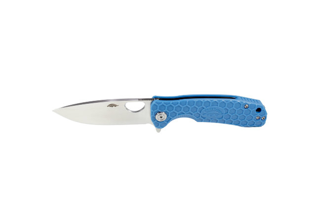 Нож Honey Badger Flipper D2 M (HB1058) с голубой рукоятью Нож Honey Badger Flipper D2 M (HB1058) с голубой рукоятью