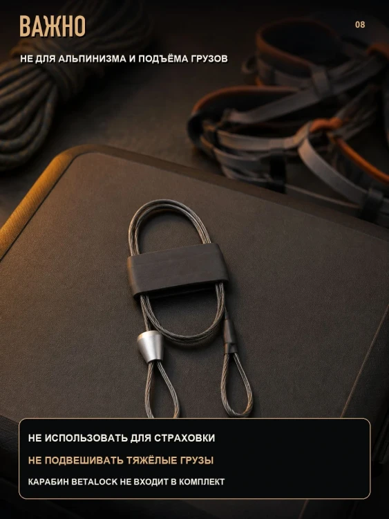 Соединительный трос Matador BetaLock Accessory Cable, 60,9 см