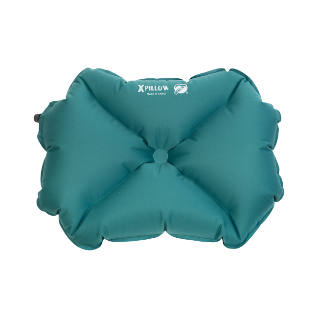 Надувная подушка Pillow X large Green, зеленая (12PLTL01D)
