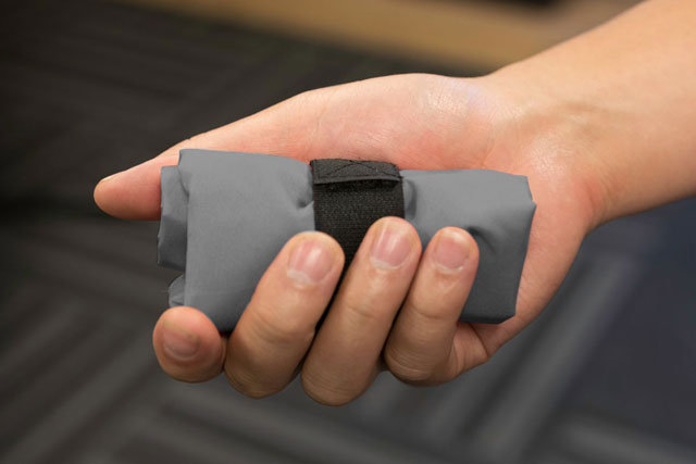 Надувная подушка/сиденье KLYMIT V seat (12VSGR01B) серая