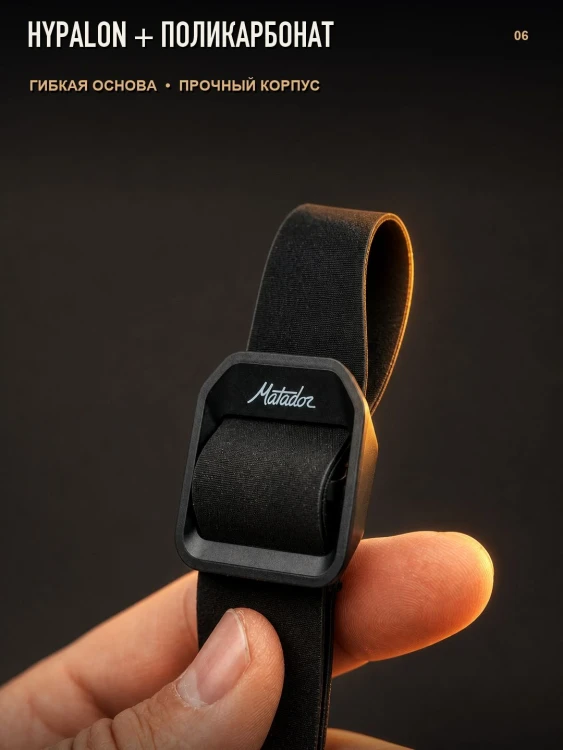 Адресные ремешки Matador Gear Tags, черный и белый, 2 шт.