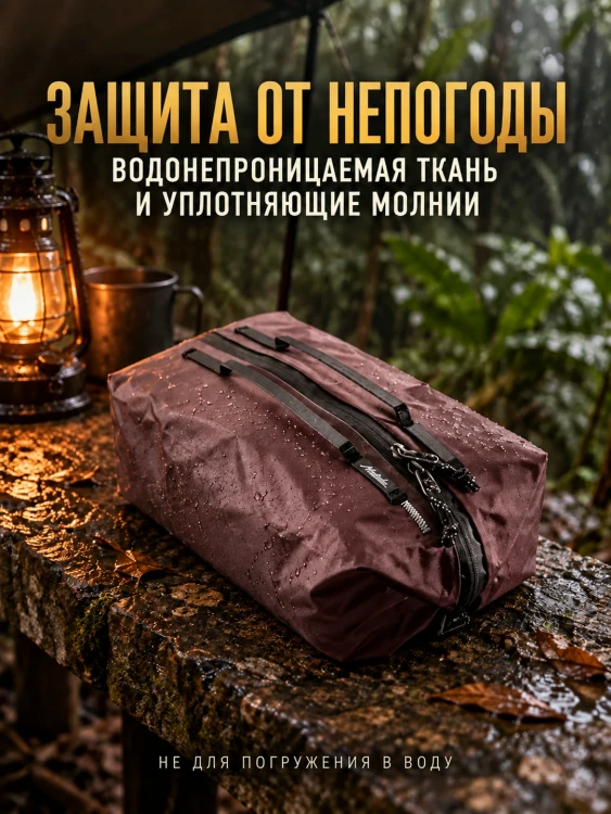 Набор органайзеров Matador Gear Cube Set V2, 3 шт., бордовый