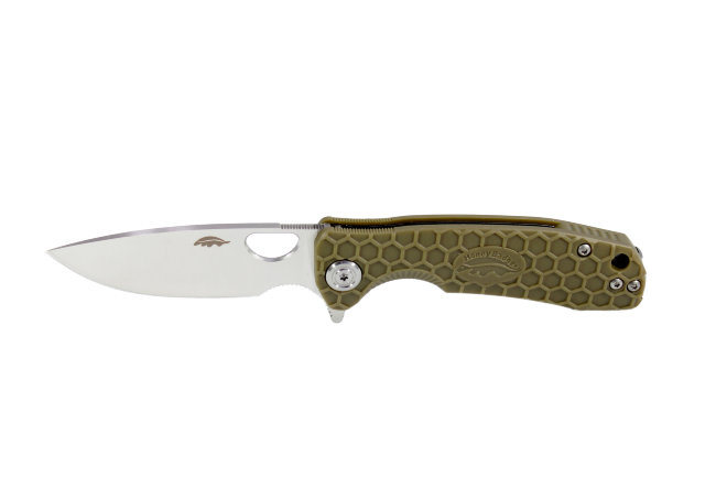 Нож Honey Badger Flipper L (HB1003) с зелёной рукоятью Нож Honey Badger Flipper L (HB1003) с зелёной рукоятью