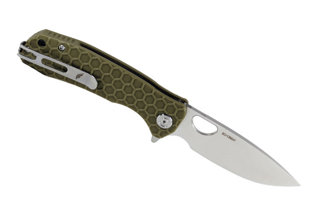 Нож Honey Badger Flipper L (HB1003) с зелёной рукоятью Нож Honey Badger Flipper L (HB1003) с зелёной рукоятью