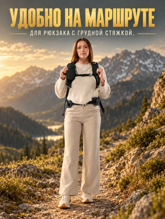 Карман на лямку рюкзака Matador Speed Stash V2, черный