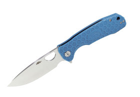 Нож Honey Badger Flipper L (HB1004) с голубой рукоятью