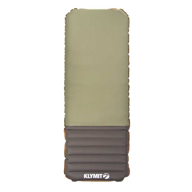 Туристический коврик Klymit Klymaloft Regular зелено-серый (06KLGR01C)