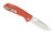Нож Honey Badger Flipper M (HB1019) с оранжевой рукоятью