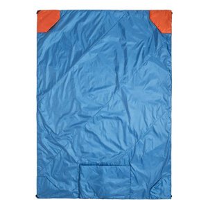 Кемпинговое одеяло KLYMIT Versa (13VBOR01C) оранжево-голубое