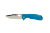 Нож Honey Badger Tanto D2 L (HB1403) с голубой рукоятью