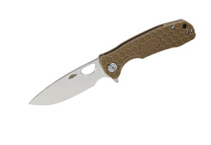Нож Honey Badger Flipper S (HB1022) с песочной рукоятью Нож Honey Badger Flipper S (HB1022) с песочной рукоятью