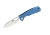 Нож Honey Badger Flipper S (HB1024) с голубой рукоятью