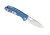 Нож Honey Badger Flipper S (HB1024) с голубой рукоятью