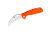 Нож Honey Badger Claw D2 M (HB1120) с оранжевой рукоятью