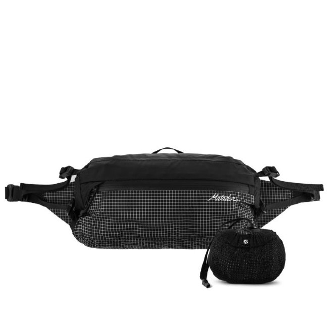 Складная поясная/плечевая сумка MATADOR FREERAIN HIP 2L (MATFRHP001BK)