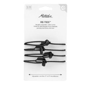Многоразовые стяжки MATADOR Re-Ties™ (4 штуки) (MATTIES4001G) черные