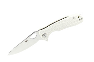 Нож Honey Badger Leaf D2 L (HB1384) с белой рукоятью Нож Honey Badger Leaf D2 L (HB1384) с белой рукоятью