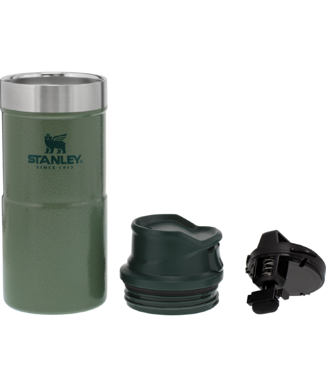 Термокружка STANLEY Classic Trigger Action 0,25L One hand 2.0 (10-09849-009) зелёная